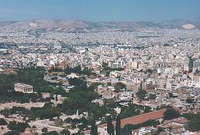 Blick von der Akropolis 